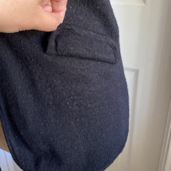 EUC design history • black 3/4 wool blend blazer • small - Picture 5 of 8